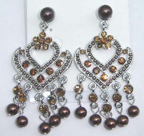 Women's jewelry gifts wholesaler supply vintage cz studs earring 