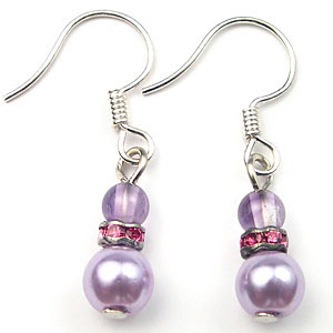 Buying gifts for friends online supply mother of pearl fish hook earring 