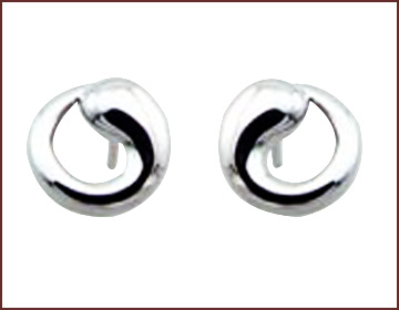 Fine jewelry supply wholesale company supply round hoop shape earrings 