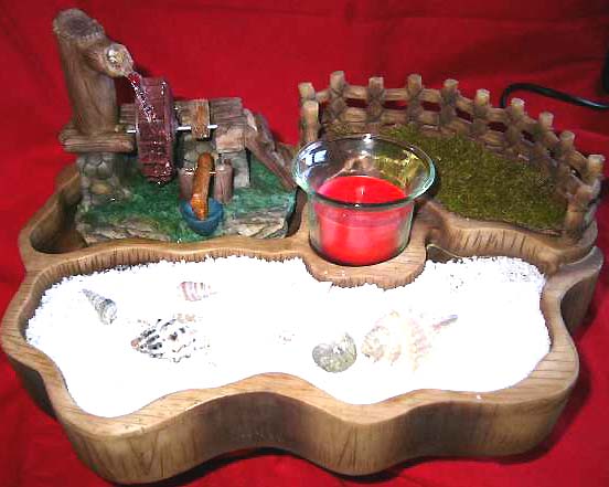 Cast in a beautiful home gifts decor, fine water fountain  