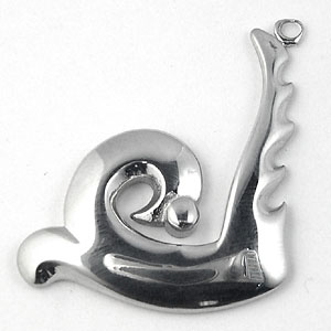 Wholesale china import export making supply wholesale hip hop sterling silver pendant 