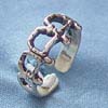 Sterling silver alphabet ring from free online China importer catalog