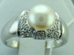 In fashion mother of pearl ring from import and export manufacturer company