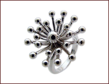 Personalized mommy jewelry supply online wholesale silver flower ring