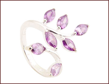 In style fashion jewelry wholesaler supply crystal collectiable ring