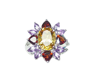 Antique lady's ring supplier online supply assorted cz stone ring