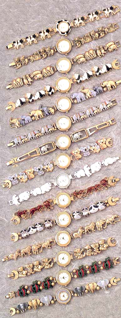 Import Export from China wholesale lady's enamel gold watch