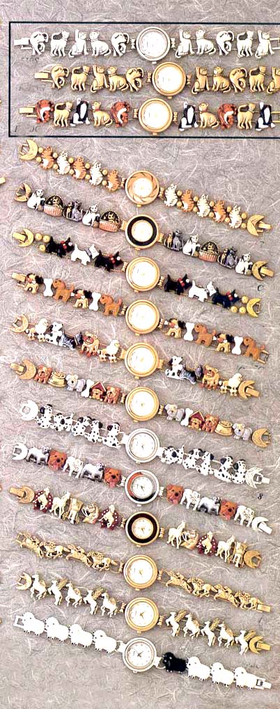 China company worldwide import export online supply animal's lover watch jewelry