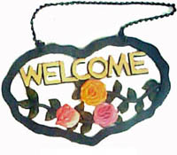 Welcome board supplier catalog online supply floral garden welcome board