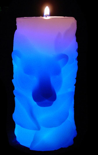 Affordable Vanlentine gifts supply wholesale glow in the dark candle
