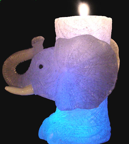 Wonderful gifts import export factory catalog supply elephant candle