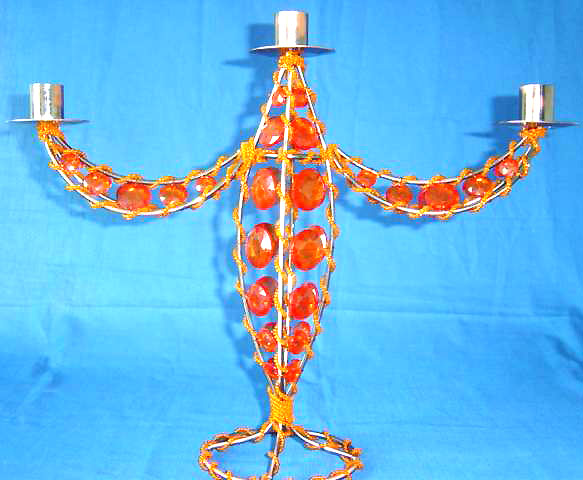 Inexpensive home decor gifts online supply tree-like candle holder